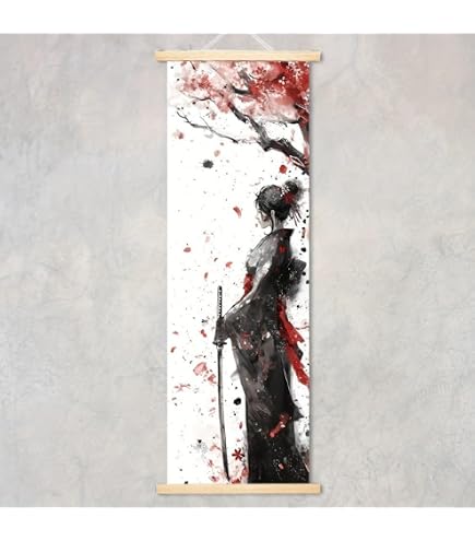 Amazon｜偕拓堂アート 掛け軸 松竹梅鶴亀(桐箱入り) (縦190×横54.5cm